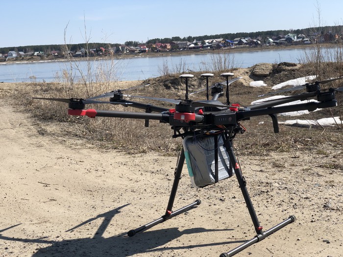 Drone TSU test flight
