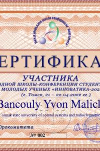 Bancouly Yvon Malick